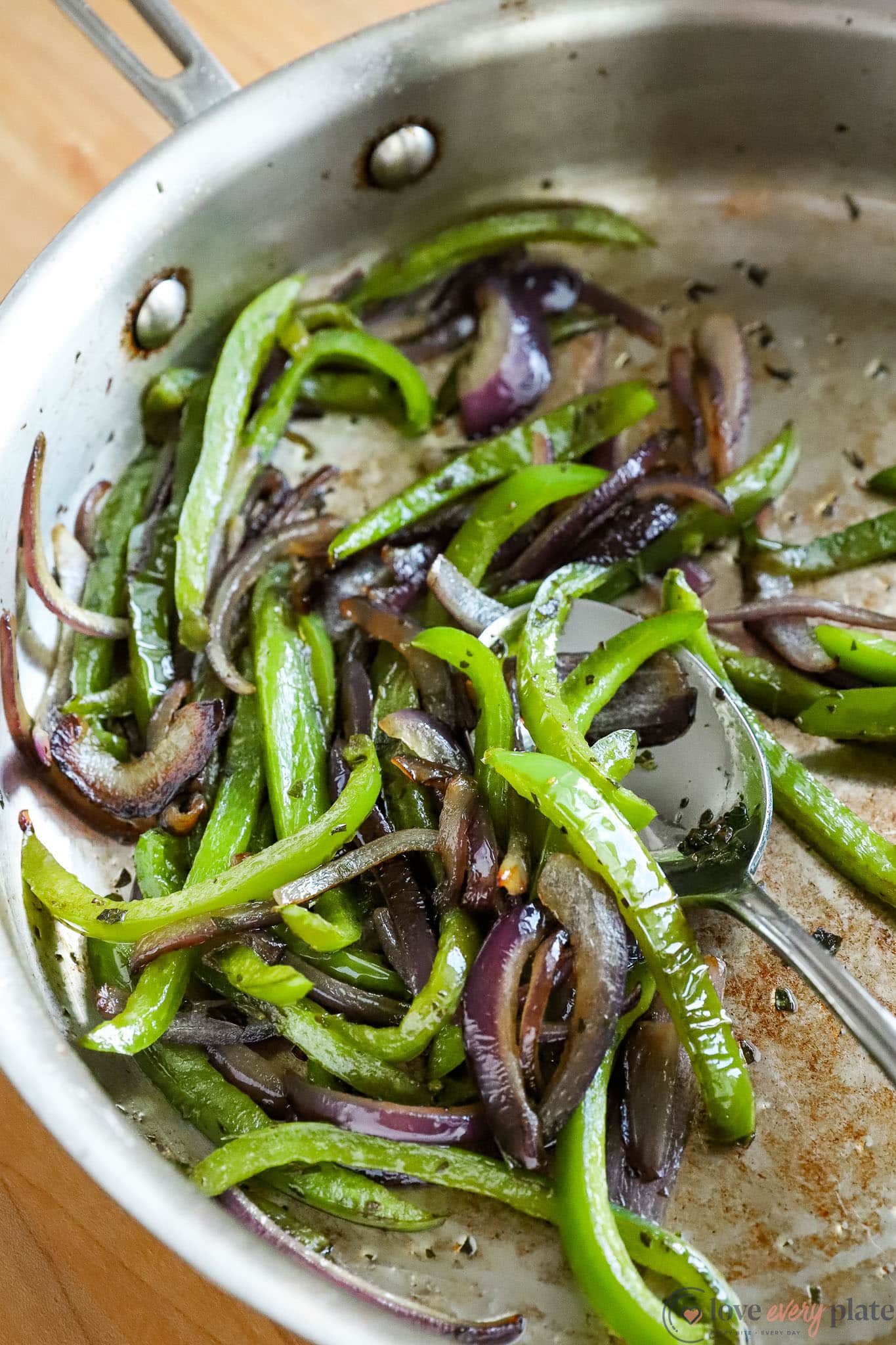 Chipotle Fajita Veggies • Love Every Plate