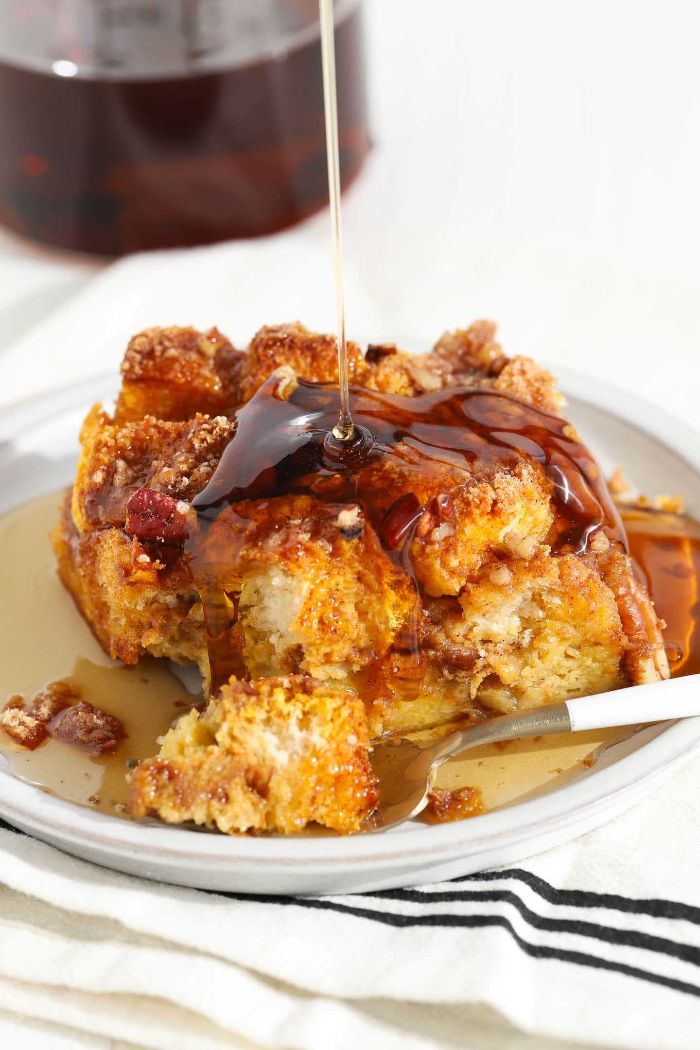 Pumpkin Spice French Toast Bake • Love Every Plate